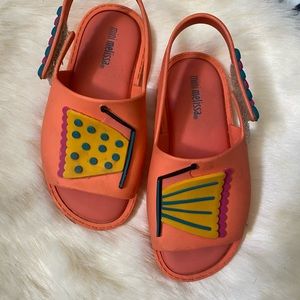 Little girls Mini Melissa sandal